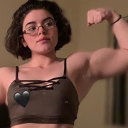 Teen muscle girl Fitness girl Michelle